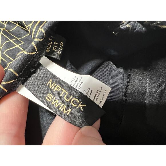 NipTuck Metallic Design Foil Joanne One Piece Swimsuit 6 - Picture 4 of 6